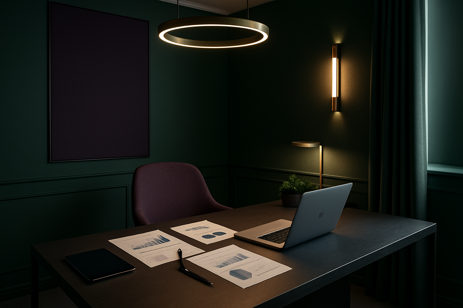 Escritório Sofisticado da Auditab